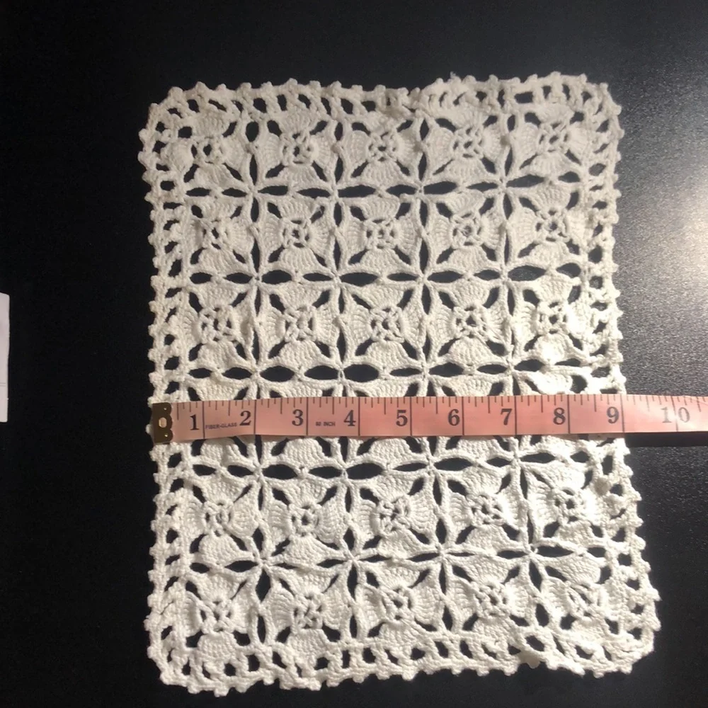 NEW LISTING! Vintage Crocheted Doilies Set